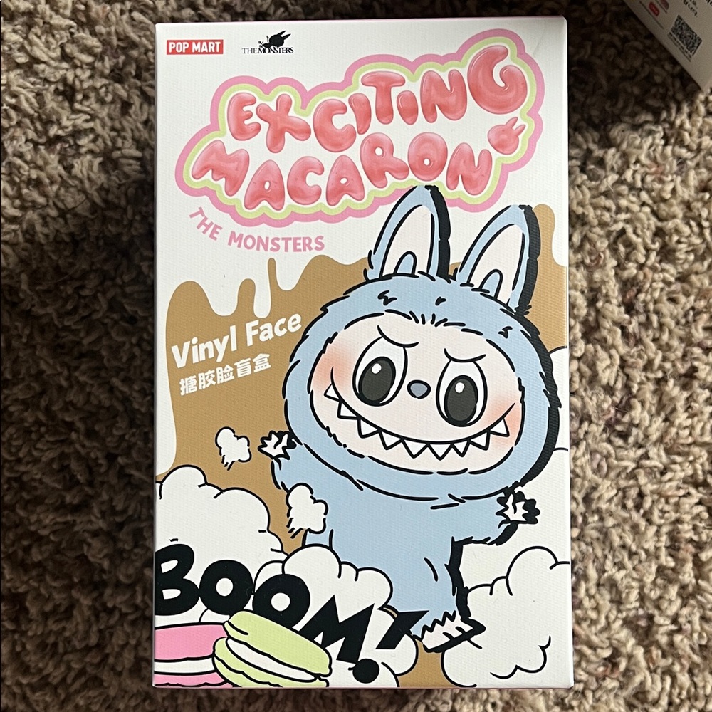 Exciting Macaron The Monsters Vinyl Face Action Figure